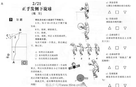 打乒乓球怎么转下旋球视频教程