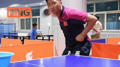 乒乓球怎样接侧旋球视频