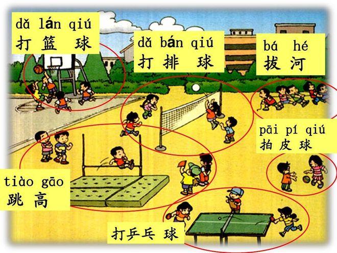 小学一年级乒乓球