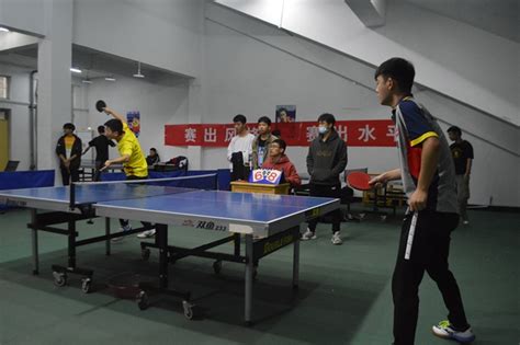 乒乓比赛现场