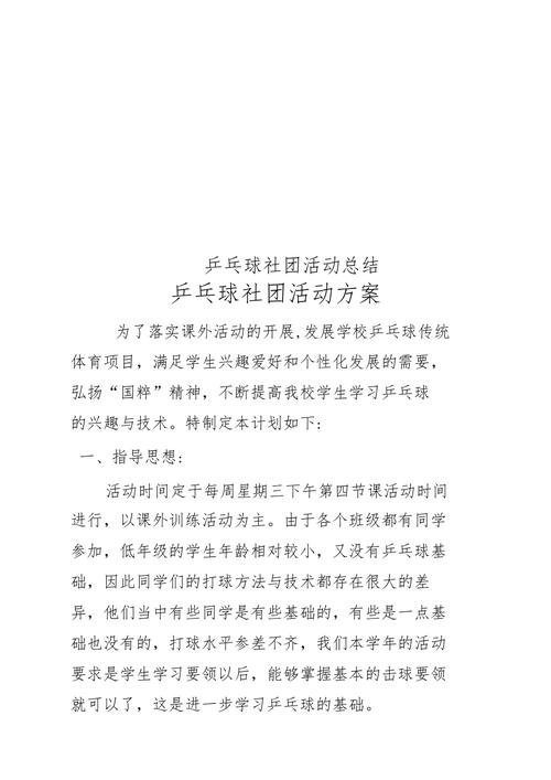 乒乓球比赛活动总结