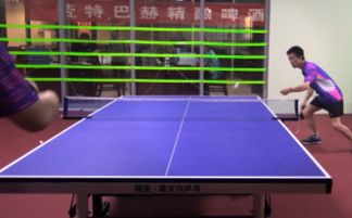 乒乓球直板正手侧身拉