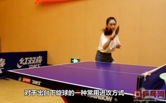 乒乓球旋球怎么打视频