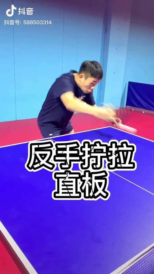 乒乓球反手拧拉是什么意思