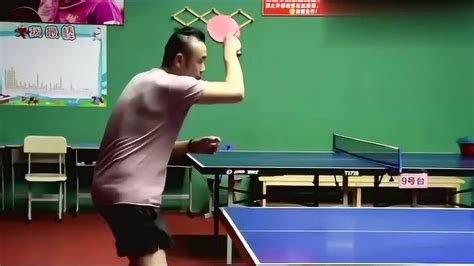 乒乓球网前正手拉球教学视频
