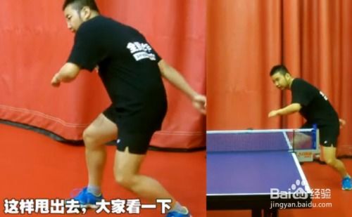 乒乓球横拍怎么打正手