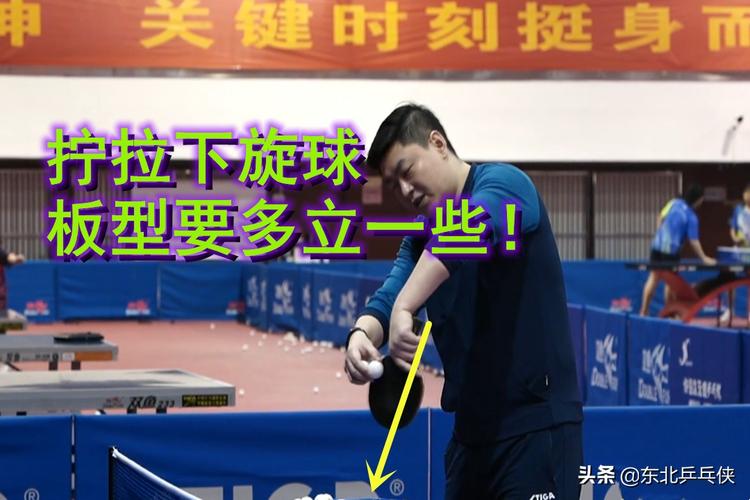 学习乒乓球中的正反手旋转