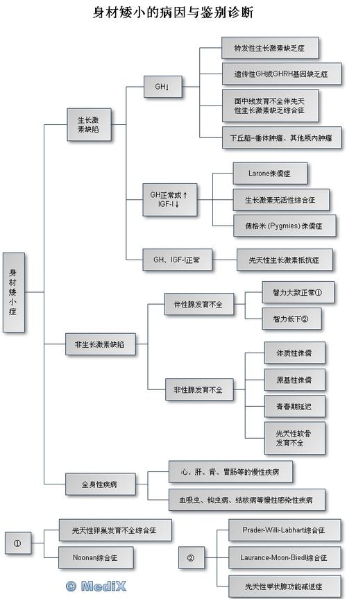 身材矮小症性早熟可以治疗的内分泌疾病